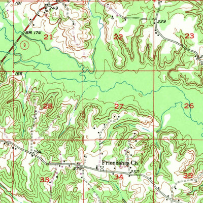 United States Geological Survey Summerfield, LA (1951, 62500-Scale) digital map
