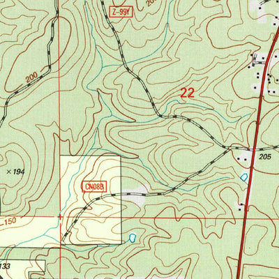 United States Geological Survey Summerfield, LA (2003, 24000-Scale) digital map