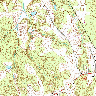 United States Geological Survey Summerfield, NC (1969, 24000-Scale) digital map