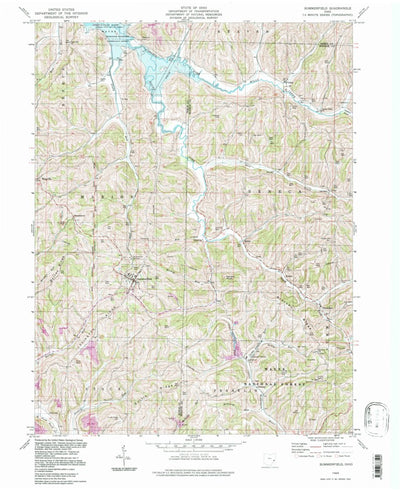 United States Geological Survey Summerfield, OH (1994, 24000-Scale) digital map