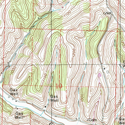 United States Geological Survey Summerfield, OH (1994, 24000-Scale) digital map