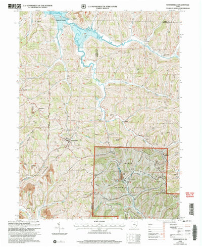 United States Geological Survey Summerfield, OH (2002, 24000-Scale) digital map