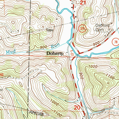 United States Geological Survey Summerfield, OH (2002, 24000-Scale) digital map