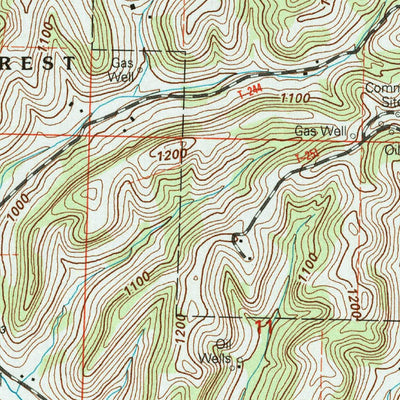 United States Geological Survey Summerfield, OH (2002, 24000-Scale) digital map