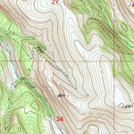 United States Geological Survey Summerfield Ridge, OR (1995, 24000-Scale) digital map