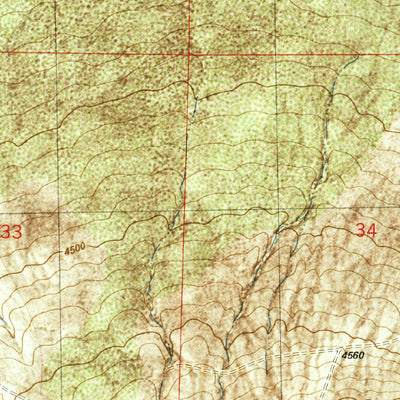 United States Geological Survey Summerford Mountain, NM (1996, 24000-Scale) digital map