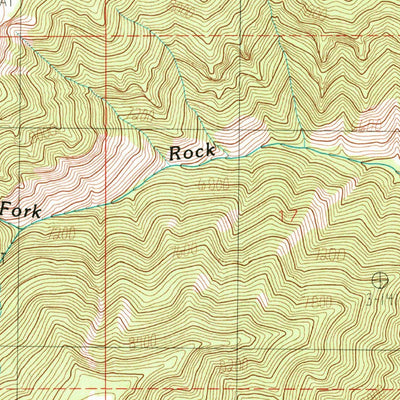 United States Geological Survey Summerhouse Ridge, UT (1985, 24000-Scale) digital map