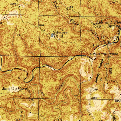 United States Geological Survey Summersville, MO (1946, 62500-Scale) digital map