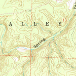 United States Geological Survey Summersville NE, MO (1968, 24000-Scale) digital map