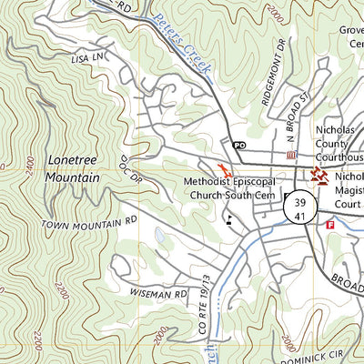 United States Geological Survey Summersville, WV (2023, 24000-Scale) digital map