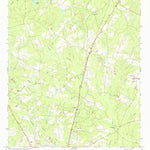 United States Geological Survey Summertown, GA (1971, 24000-Scale) digital map