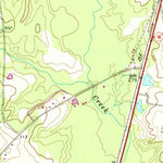 United States Geological Survey Summertown, GA (1971, 24000-Scale) digital map