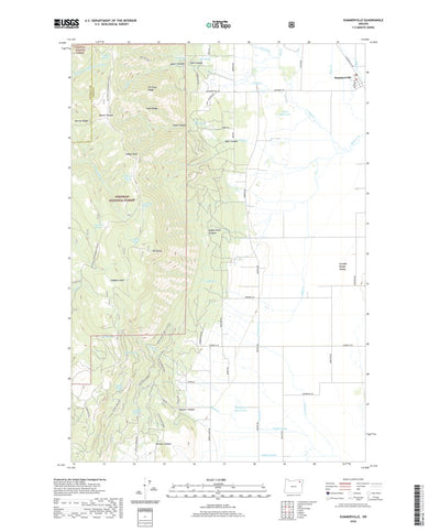 United States Geological Survey Summerville, OR (2020, 24000-Scale) digital map
