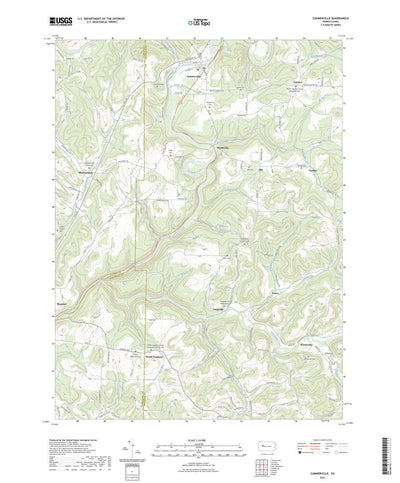 United States Geological Survey Summerville, PA (2023, 24000-Scale) digital map