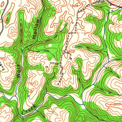 United States Geological Survey Summit, KY (1960, 24000-Scale) digital map