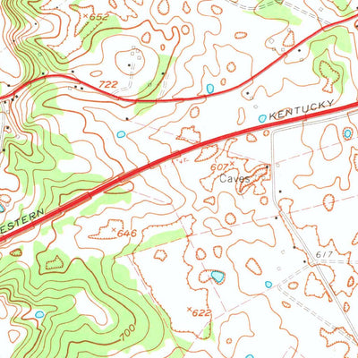 United States Geological Survey Summit, KY (1972, 24000-Scale) digital map