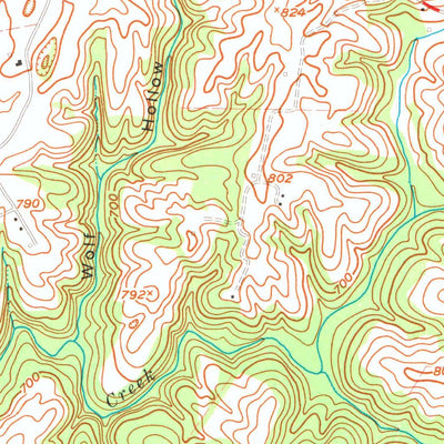 United States Geological Survey Summit, KY (1972, 24000-Scale) digital map
