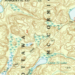 United States Geological Survey Summit Lake, MI (1999, 24000-Scale) digital map