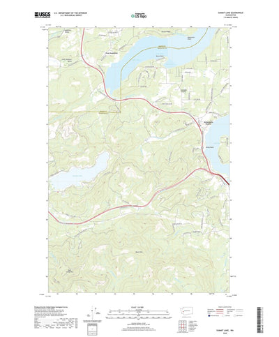 United States Geological Survey Summit Lake, WA (2020, 24000-Scale) digital map