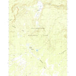 United States Geological Survey Summit Lake, WY (1986, 24000-Scale) digital map