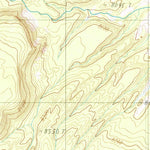 United States Geological Survey Summit Lake, WY (1986, 24000-Scale) digital map