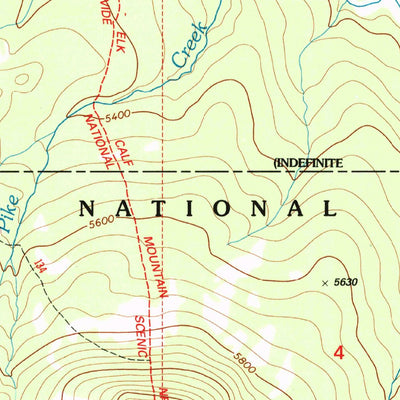 United States Geological Survey Summit, MT (1995, 24000-Scale) digital map
