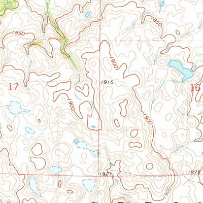 United States Geological Survey Summit NE, SD (1970, 24000-Scale) digital map