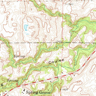 United States Geological Survey Summit NE, SD (1970, 24000-Scale) digital map