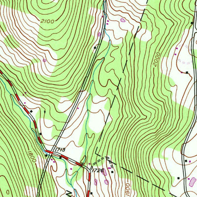United States Geological Survey Summit, NY (1943, 24000-Scale) digital map