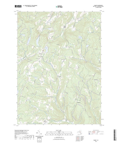 United States Geological Survey Summit, NY (2023, 24000-Scale) digital map