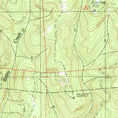 United States Geological Survey Summit, OR (1984, 24000-Scale) digital map