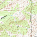 United States Geological Survey Summit Peak, CO (1966, 24000-Scale) digital map