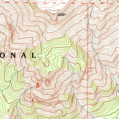 United States Geological Survey Summit Peak, CO (2001, 24000-Scale) digital map