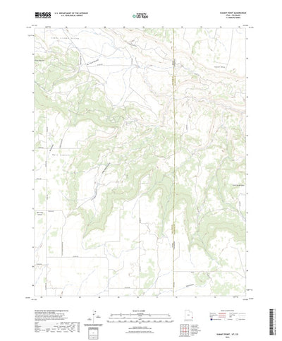United States Geological Survey Summit Point, UT (2023, 24000-Scale) digital map