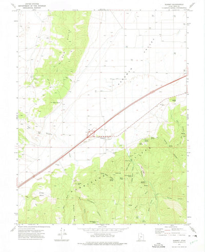 United States Geological Survey Summit, UT (1971, 24000-Scale) digital map