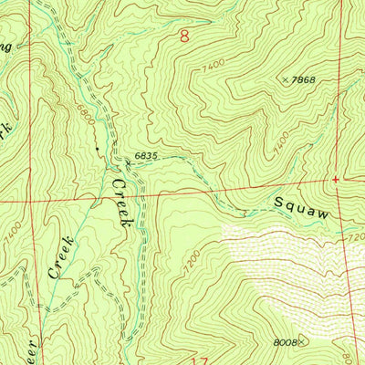 United States Geological Survey Summit, UT (1971, 24000-Scale) digital map