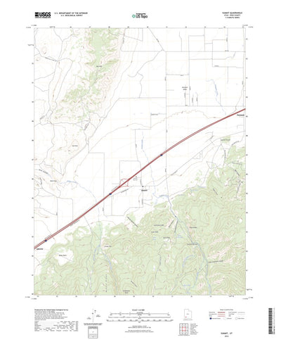 United States Geological Survey Summit, UT (2023, 24000-Scale) digital map