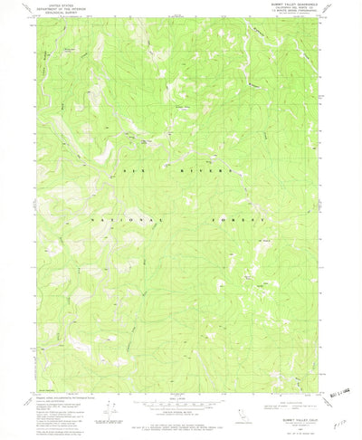 United States Geological Survey Summit Valley, CA (1981, 24000-Scale) digital map