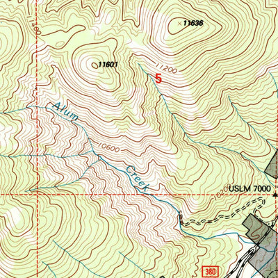 United States Geological Survey Summitville, CO (2001, 24000-Scale) digital map