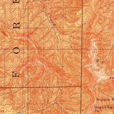 United States Geological Survey Summitville, CO-NM (1915, 125000-Scale) digital map