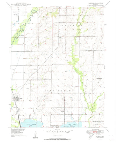 United States Geological Survey Sumner, MO (1949, 24000-Scale) digital map