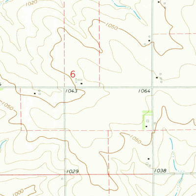 United States Geological Survey Sumner SW, IA (1971, 24000-Scale) digital map