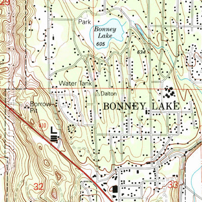 United States Geological Survey Sumner, WA (1993, 24000-Scale) digital map