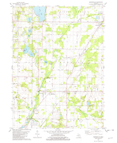 United States Geological Survey Sumnerville, MI (1981, 24000-Scale) digital map