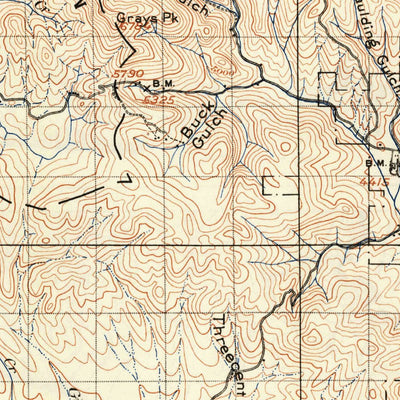 United States Geological Survey Sumpter, OR (1901, 125000-Scale) digital map