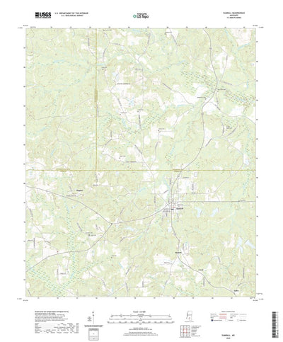 United States Geological Survey Sumrall, MS (2020, 24000-Scale) digital map