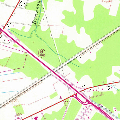 United States Geological Survey Sumter East, SC (1957, 24000-Scale) digital map