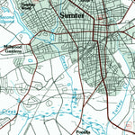 United States Geological Survey Sumter, SC (1986, 100000-Scale) digital map