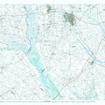 United States Geological Survey Sumter, SC (1986, 100000-Scale) digital map