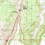 United States Geological Survey Sun Altar, AZ (1991, 24000-Scale) digital map